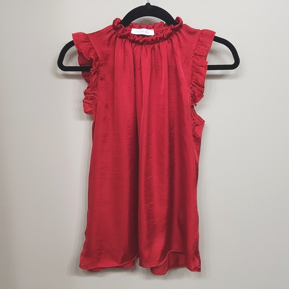 Ces femme - Small - Red Sleeveless Blouse